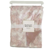 Wholesale - All Over Butterfly Printed Mink on Mink Kids Throw Blanket Badgley Mischka C/P 30, UPC: 195010117708
